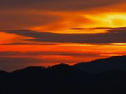 52 Colori del tramonto all'orizzonte